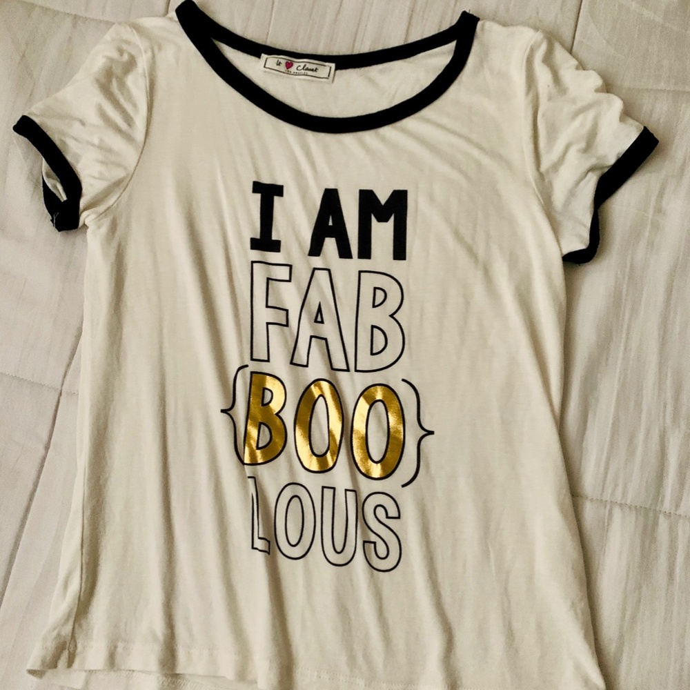 It Closet " I am faBOOlous" Halloween Tee